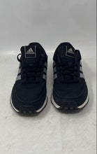 Load image into Gallery viewer, Adidas Womens Run 60s 3.0 IE3806 Black Round Toe Lace-Up Sneaker Shoes Size 6