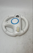 Load image into Gallery viewer, Nintendo Wii White Racing Steering Wheel Controller For Mario Kart Not Tested