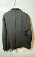 Load image into Gallery viewer, Zara Mens Black Long Sleeve Pockets Notch Lapel Two-Button Blazer Size XL