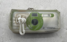 Load image into Gallery viewer, Olympus I Snap White & Green Point And Shoot Compact Film Camera