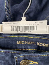 Load image into Gallery viewer, Michael Kors Womens Blue Denim Pockets Skinny Leg Jeans Size 10