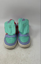 Load image into Gallery viewer, Nike Boys Court Borough Low Recraft Multicolor Tennis Shoes Size 5Y No Laces