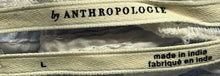 Load image into Gallery viewer, By Anthropologie Womens Blue White Striped Sequin The Wren Boxer Shorts Size L