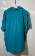 Load image into Gallery viewer, Hugo Boss Mens Blue Cotton Short Sleeve Collared Golf Polo Shirt Size XL