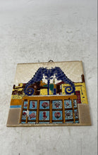 Load image into Gallery viewer, Seahorse Shells And Sea Life Paint Nassos Greek Ceramic Wall Decor Wall Tile