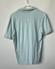 Load image into Gallery viewer, Express Mens Light Green Cotton Short Sleeve Collared Polo Shirt Size Small