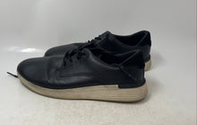 Load image into Gallery viewer, Calvin Klein Mens Gravin Black Leather Casual Lace-Up Sneaker Shoes Size 10.5