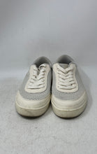 Load image into Gallery viewer, Zara Mens White Gray Round Toe Low Top Lace-Up Sneaker Shoes Size 41