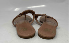 Load image into Gallery viewer, Authentic Tory Burch Womens Miller Beige Flip-Flop Sandals Size 7.5M Damaged