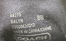 Load image into Gallery viewer, Coach Womens Kalyn A4276 Blue Signature Print Lace-Up Sneaker Shoes Size 8B