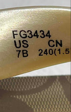 Load image into Gallery viewer, Coach Womens Zak FG3434 Beige Signature Print Slip-On Flip Flop Sandals Size 7B