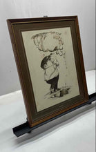 Load image into Gallery viewer, Divot By Gary Patterson Golf Humor Art Print Framed And Signed Wall Decor