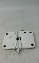 Load image into Gallery viewer, White Portable Slim 3-In-1 Wireless Multi-Device Charging Station Not Tested