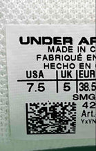 Load image into Gallery viewer, Under Armour Womens Charged Gemini 2020 Green White Lace-Up Running Shoes Sz 7.5