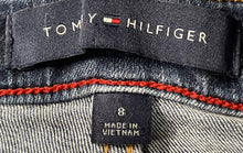 Load image into Gallery viewer, Tommy Hilfiger Womens Blue Denim Dark Wash Mid-Rise Skinny Jeans Pants Size 8
