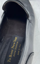 Load image into Gallery viewer, To Boot New York Adam Derrick Mens Deville Black Penny Loafer Shoes Size 9.5