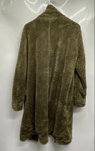 Load image into Gallery viewer, Angashion Womens Olive Green Long Sleeve Open Toe Winter Coat Size XL