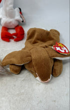 Load image into Gallery viewer, Ty Beanie Baby Stilts The Stork Wrinkles Ears Rabbit Plushies Toys 3 Pcs w/ Tag
