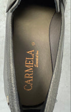 Load image into Gallery viewer, Carmela Womens Metallic Silver Leather Slip-On Platform Loafer Shoes Size EUR 40