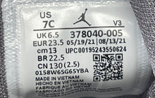 Load image into Gallery viewer, Nike Kids Air Jordan 11 Retro 378040-005 Gray Lace-Up Sneaker Shoes Size 7C