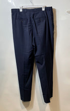 Load image into Gallery viewer, Perry Ellis Mens Blue Flat Front Slash Pocket Straight Leg Chino Pants Sz 36/36