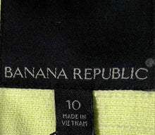 Load image into Gallery viewer, Banana Republic Womens Neon Long Sleeve Front Button Jacket Size 10