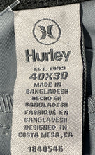 Load image into Gallery viewer, Hurley Mens Gray Flat Front Pockets Straight Leg Chino Pant Size 40x30
