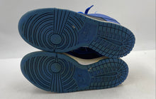 Load image into Gallery viewer, Authentic Nike Boys Dunk Low CW1590-001 Blue Black Lace-Up Sneaker Shoes Sz 4.5Y