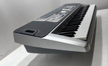 Load image into Gallery viewer, Casio Model LK-100 Silver Black 61-Keys Lighting Electronic Keyboard Not Tested