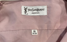 Load image into Gallery viewer, Authentic Yves Saint Laurent Mens Chemises Pink Long Sleeve Dress Shirt Size 16