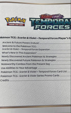 Load image into Gallery viewer, Lot Of 3 Pcs Pokemon Scarlet & Violet Temporal Forces Player's Guide Book