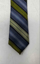 Load image into Gallery viewer, Calvin Klein Mens Multicolor Striped Silk Adjustable Formal Designer Pointed Tie
