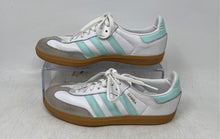 Load image into Gallery viewer, Adidas Kids Samba OG White Light Green Lace-Up Sneaker Shoes Size 1.5