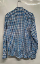 Load image into Gallery viewer, J.Crew Mens White Blue Long Sleeve Collared Button-Up Shirt Size Medium