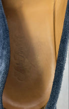 Load image into Gallery viewer, Saks Fifth Avenue Mens Blue Suede Slip-On Penny Loafer Shoes Size 11.5