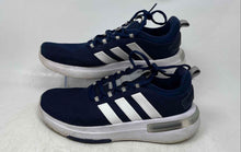Load image into Gallery viewer, Adidas Mens Racer TR23 Navy Blue White Lace-Up Low Top Sneakers Shoes Size 8
