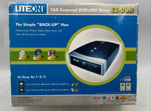 Load image into Gallery viewer, Lite-On Model SOHW-1673SU05C EZ-DUB Black DVD With Accessories Not Tested