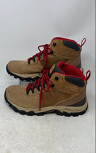 Load image into Gallery viewer, Columbia Mens Newton Ridge Plus II Beige Suede Waterproof Hiking Boots Size 9W