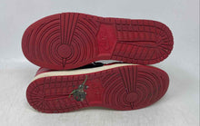 Load image into Gallery viewer, Nike Boys Air Jordan 1 Low Red Black Leather Lace-Up Sneaker Shoes Size 6Y