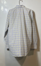 Load image into Gallery viewer, Hugo Boss Mens Multicolor Plaid Sharp Fit Collared Dress Shirt Size 16.5 34/35