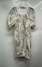 Load image into Gallery viewer, Rebecca Taylor Womens Beige Whisper Rose Print Tulip Puff Sleeve Mini Dress Sz 4