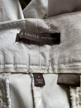 Load image into Gallery viewer, The Limited Womens Light Gray Pants Size 8 Top Eye Closure Missing