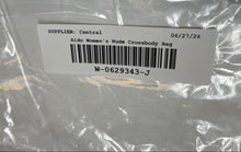 Load image into Gallery viewer, Aldo Womens Nude Leather Embossed Logo Chain Strap Crossbody Bag