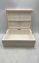 Load image into Gallery viewer, Lego Brick Organizer Container White Plastic Detachable Lid Storage Box