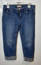 Load image into Gallery viewer, Banana Republic Womens Blue Pockets Straight Leg Capri Jeans Size 28/6