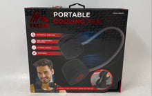 Load image into Gallery viewer, RBX Black Red 3 Speed Adjustable Airflow Portable Cooling Neck Fan Untested