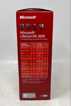 Load image into Gallery viewer, Microsoft LifeCam VX-3000 Gray Autofocus Digital Web Camera In Box Not Tested