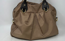 Load image into Gallery viewer, JPK Womens Brown Zipper Inner Pockets Top Handle Satchel Bag No Strap