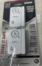 Load image into Gallery viewer, Set Of 2 Pack Sabre Wireless Home Security Door And Window Alarm Factory Sealed