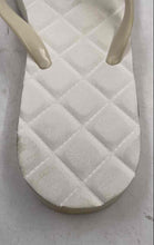 Load image into Gallery viewer, Authentic Tory Burch Womens Willa White Flip-Flop Sandals Size 9M Stained Worn